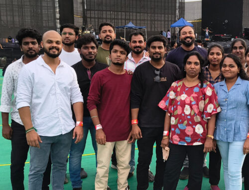 🎶 More Than Colleagues, More Like Family — A Magical Evening with Yuvan Shankar Raja in Pondicherry ❤️
